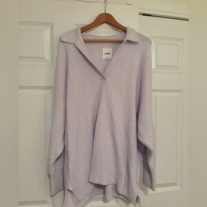 Aerie Lavender Knit Sweater